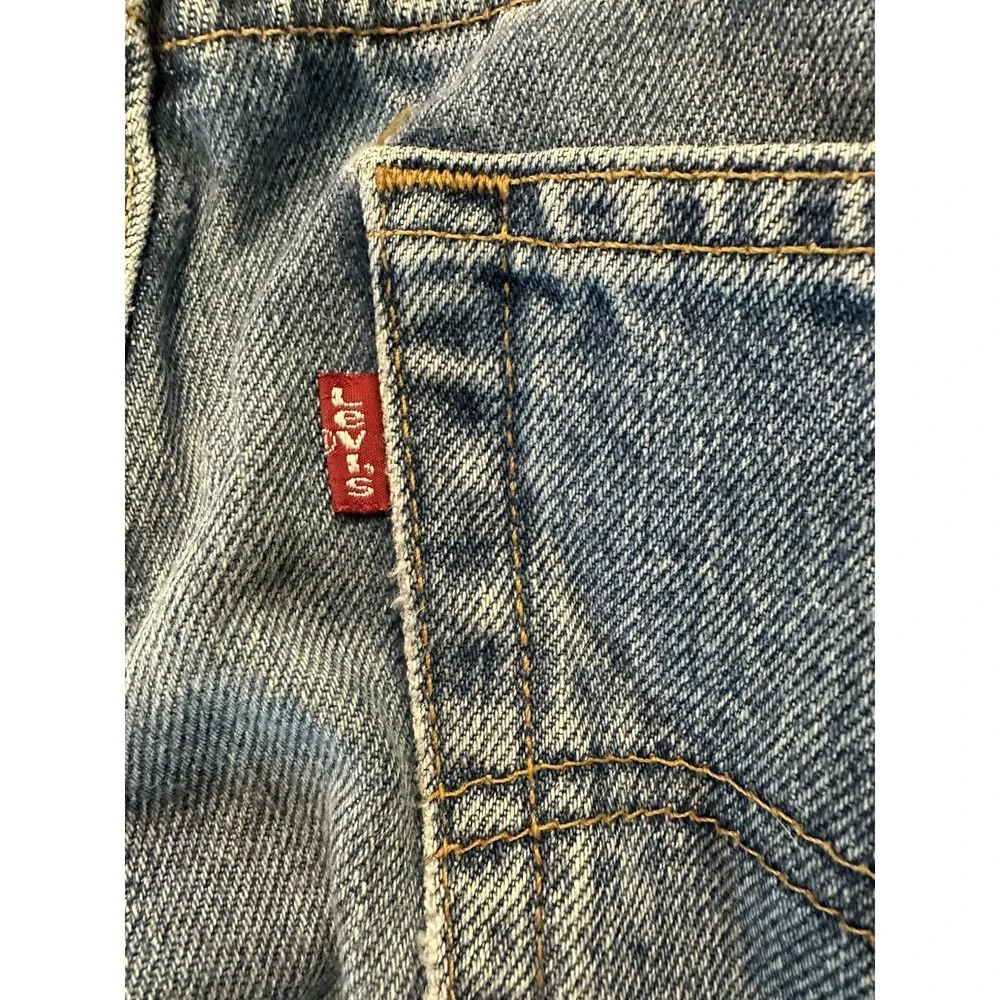 Vintage Levi's 560 Jeans Y2K 90s Loose Fit Tapered Leg Blue Denim Size 40x32
